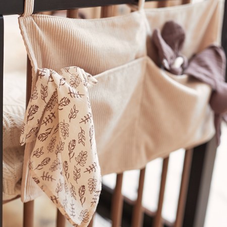 Jollein - Lot de 3 langes en mousseline de coton Meadow Chestnut (70 x 70 cm)