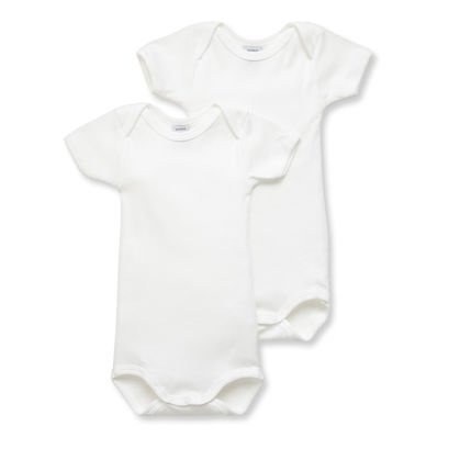 Petit Bateau - Lot 2 Bodies Unis - Fille