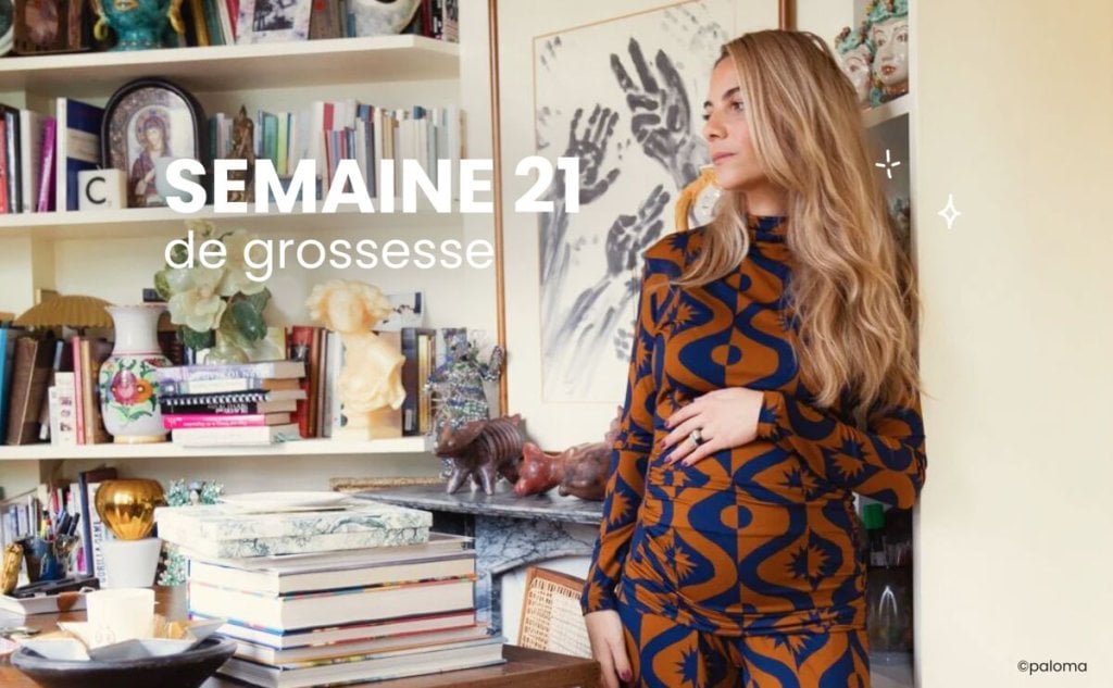 21 semaines enceinte (ventre plus lourd) – Future maman