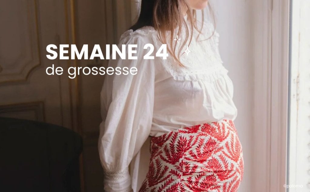 24 semaines enceinte (respiration bébé mature) – Future maman