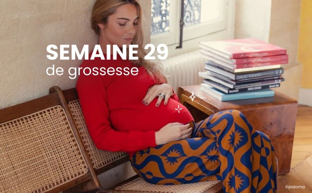 29 semaines enceinte (bébé prend plus de place) – Future maman