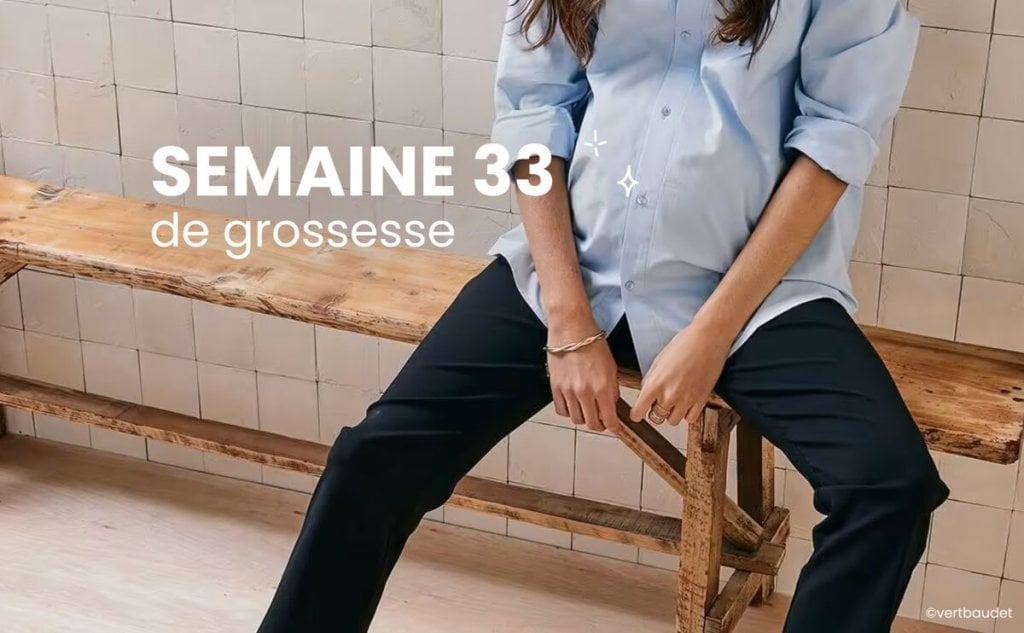 33 semaines de grossesse (35 SA) – Bébé prend des forces