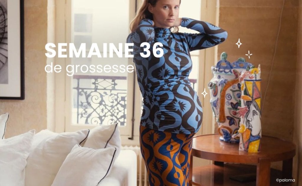 36 semaines enceinte (surveillance des contractions) – Future maman