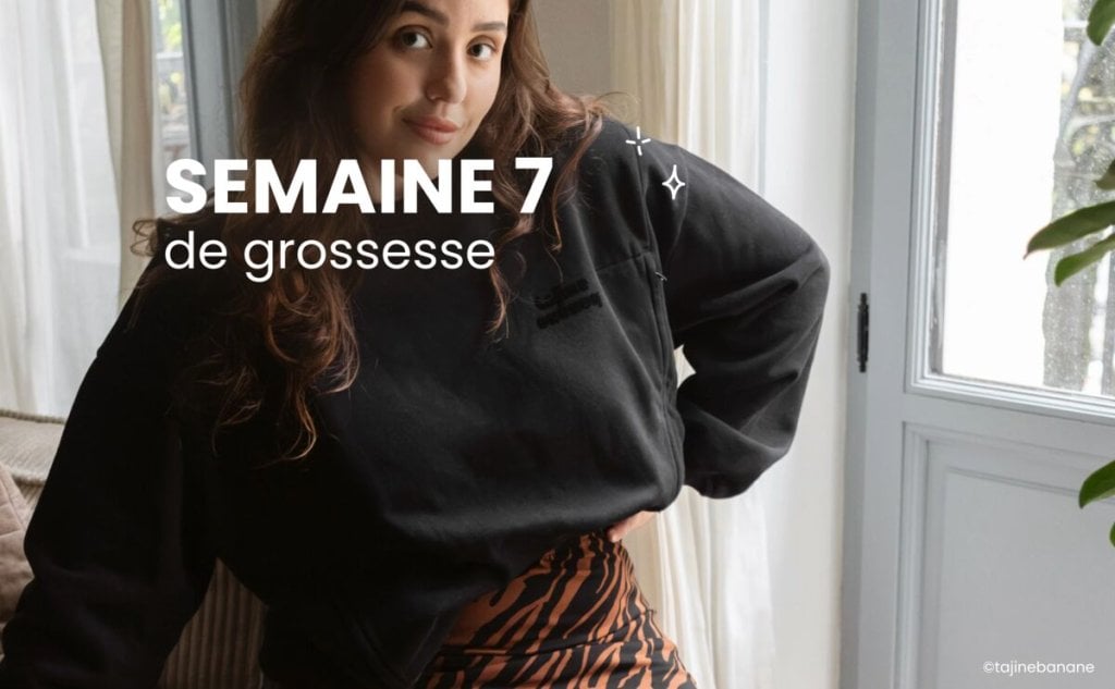 7 semaines enceinte (métamorphoses corporelles) – Future maman