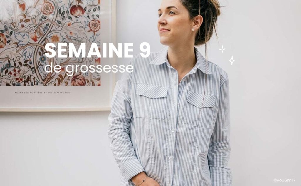 9 semaines enceinte (bébé devient mobile) – Future maman