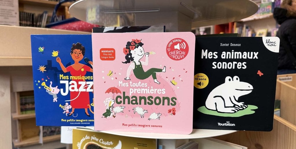 meilleurs livres sonores et musicaux pour bebe, idées cadeaux livres musicaux