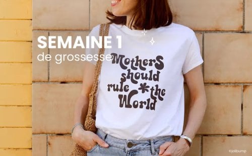 Enceinte, la semaine 1 de grossesse : 3 SA