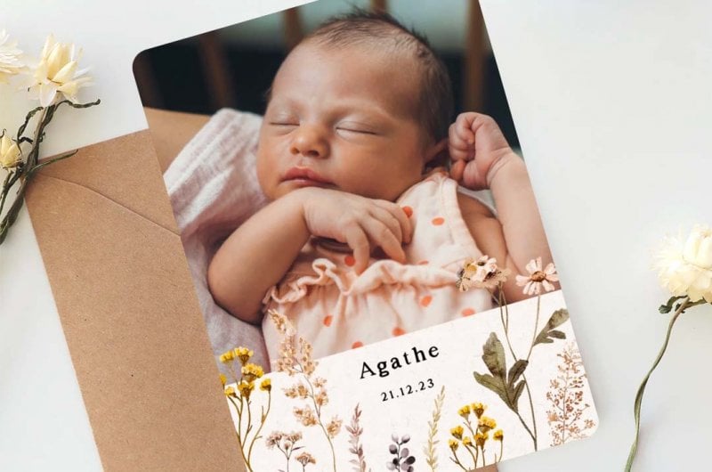 Remerciements cadeau naissance : 25 exemples
