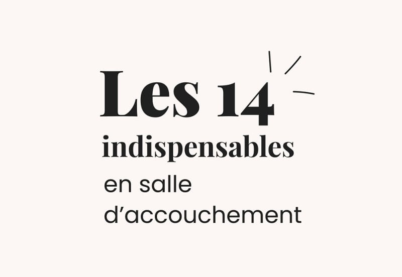 Sac salle de naissance : liste indispensables à emporter